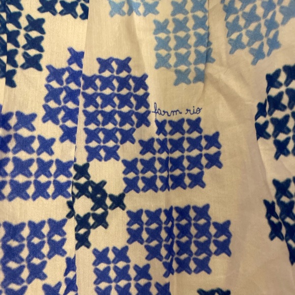 Fram Rio Stitched Flower Midi Dress - Picture 12 of 13